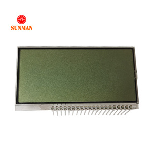 Tùy chỉnh phân khúc xe máy đồng hồ tốc độ <span class=keywords><strong>LCD</strong></span> Transflective transmissive hiển thị cho Ebike Xe Xe Máy Đo Dặm - Product Image 5