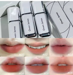 ลิปสติกเนื้อกำมะหยี่สีเงินคุณภาพสูง กันน้ำ ติดทนนาน พร้อมรับทำโลโก้ ลิปกลอสออร์แกนิคแฟชั่น ขายส่ง - Product Image 4