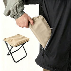 Sunsbuild - Tabouret pliant portable mini en gros, chaise de camping extérieure légère et pliable pour la pêche et les voyages - Product Image 6