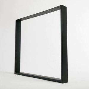 680*80*710mm Modern Black Powder Coated Steel <b>Bench</b>/<b>Table</b> Legs for Hospital <b>Outdoor</b> Use Furniture - Product Image 1