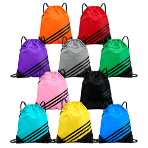 Tùy Chỉnh Logo Polyester Dây Kéo Túi Có Thể Giặt Và Tái Sử Dụng Dây Kéo Phòng Tập Thể Dục Túi - Product Image 1