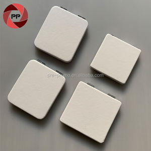 مخصص بالجملة أبيض اللون مستطيلة جلد PU فارغة قابلة للطي - Product Image 3