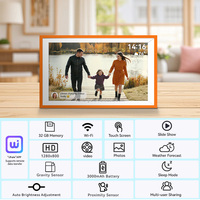 Marco de Fotos Digital Electrónico Uhale de 10 Pulgadas con Pantalla Táctil, WIFI, Memoria en la Nube, Compatible con MP4/AVI/MP3, Resolución 1920x1080, Ideal para Regalos