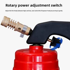 Chalumeau de soudage portable d'extérieur série HG-3 transfrontalier, pistolet à <span class=keywords><strong>flamme</strong></span> en cuivre haute température, allumeur électronique, chalumeau à gaz - Product Image 2