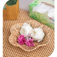 Groothandel handgemaakte waterhyacinten opbergbakken, bloembak voor het serveren van eten, fruit, servies, decoratieve schaal tegen een lage prijs