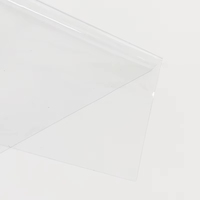 Film PVC en rouleau transparent antistatique ignifuge, feuille plastique souple en polymère, emballage transparent pour protection