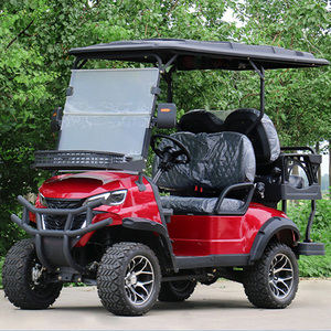 Carrito <span class=keywords><strong>de</strong></span> Golf Eléctrico Moderno <span class=keywords><strong>de</strong></span> 4 Plazas con Motor <span class=keywords><strong>de</strong></span> Corriente Alterna, Batería Libre <span class=keywords><strong>de</strong></span> Mantenimiento e Interior Confortable para Campos <span class=keywords><strong>de</strong></span> Golf - Product Image 3