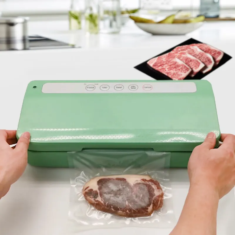 Household Automatic Food Vacuum Sealer use with Vacuum sealer bags