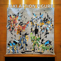 Bloques de Construcción Educativos Kaiser OG Unisex de PVC, Figura de Acción Transformable con Función de Soplador de Aire, Accesorios de Anime, Nuevo Dibujo Animado