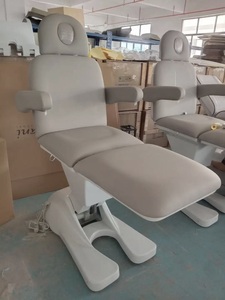 Moderne électrique silla Spa corps salon de beauté clinique Massage traitement lit Tables chaise podologie avec quatre moteurs