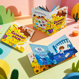 Carnet <span class=keywords><strong>de</strong></span> souvenirs personnalisé pour bébé, reliure spirale, couverture rigide en carton, album <span class=keywords><strong>de</strong></span> scrapbooking, livre photo pour la première <span class=keywords><strong>année</strong></span> du bébé - Product Image 1