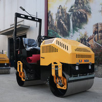 Compacteur à chenilles diesel de 2 tonnes de type pied-de-mouton, fabriqué en Chine, avec support complet de pièces de rechange pour travaux de terrassement et de construction