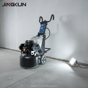 Machine à meuler les sols en époxy manuelle à haute efficacité JINGKUN 450, directement <span class=keywords><strong>de</strong></span> l'usine, meuleuse à béton portable, sol en époxy durci - Product Image 3