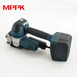 MPPK 13 16 25mm Rechargeable Lithium Battery powered 19mm PET Strapping Tools