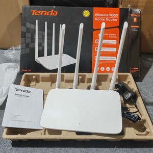 Router Inalámbrico <span class=keywords><strong>Tenda</strong></span> <span class=keywords><strong>F6</strong></span> de 4 Antenas, 300Mbps, 2.4GHz, con Enchufes para UE, EE. UU. y Reino Unido, en Embalaje de Plástico - Product Image 3