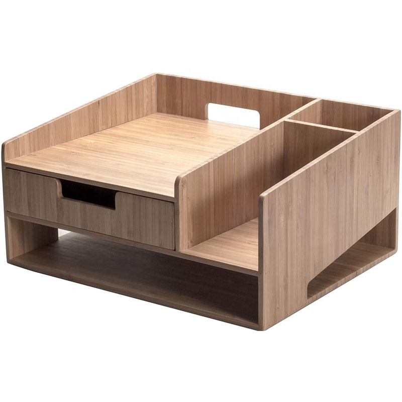 Бамбуковый органайзер для хранения бумаги, документов, сортировщика писем, конвертов и магазинов (органайзер для файлов и бумаги)