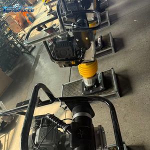 Compacteur électrique de 3 kW, <span class=keywords><strong>force</strong></span> d'impact de 80 Nm, pour le remblai de tranchées et le compactage des sols dans la construction - Product Image 4