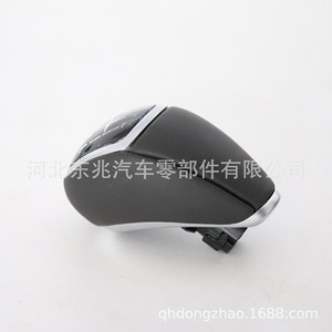 Car Gear <b>Knob</b> For Kia Sportage 2011-2015 Leather 6 Speed Ergonomic <b>Shift</b> Lever Handle - Product Image 3