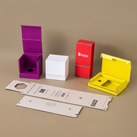 Caja Rígida Plegable con Logotipo Personalizado Ecológico, Caja de Cartón Reciclable para Perfumes y Productos de Cuidado de la Piel