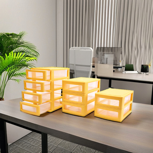 2/3/4 Nhiều Lớp Nhựa Chống Bụi Văn Phòng Bàn Đồ Lặt Vặt Tổ Chức Chủ Bàn Lưu Trữ Hộp Container Với Rõ Ràng Ngăn Kéo - Product Image 1