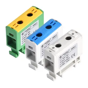 Din Rail 35mm2 Al Cu Terminal 1000V Elektrische Terminal Connector 1000V 135A Aluminium Connectoren