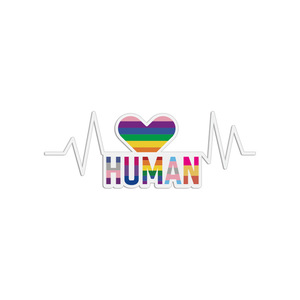 Wholesale Huma Pride Graffiti Stickers, Colorful <b>Car</b> Personalized Decorations, Electric Bike Rainbow Stickers, Funny <b>Car</b> <b>Decals</b> - Product Image 1