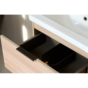 <strong>Rustic</strong> Sanitary Ware Playwood 510mm Wall Hung Bathroom Cabinet <strong>Vanity</strong> <strong>Unit</strong> with Sink for Hotel - Product Image 5