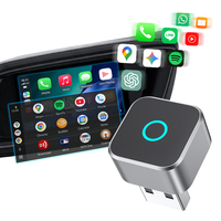 Adaptateur sans fil 2-en-1 CarPlay Android Auto, Dongle USB Plug & Play, Convertisseur intelligent pour la vente en gros aux distributeurs automobiles