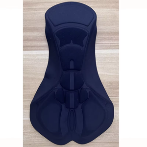 男性用自転車パッド入りショーツアクセサリー 3D クロッチシリコンゲルサイクリングシャモアパッド - Product Image 1
