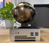 Nuevo Mini PC NUC de Cuatro Núcleos I5, RAM DDR4 Dual, M.2 NVMe, 2 LAN, 6x USB3.0, Windows 10 Preinstalado para Oficina/HTPC/Uso en Kiosco