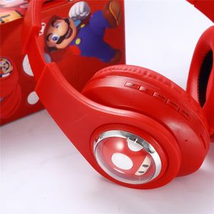 Audífonos CYY Kitty Stitch <span class=keywords><strong>Mario</strong></span> <span class=keywords><strong>Bros</strong></span>, Lindos Audífonos Inalámbricos con Diseño de Dibujos Animados, Audífonos con Cable LED en Forma de Cápsula con Orejas de <span class=keywords><strong>Gato</strong></span> para Niños - Product Image 6