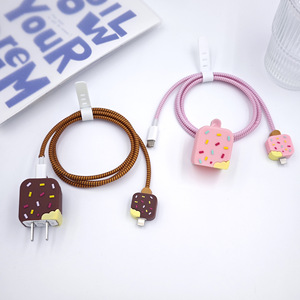 Los Mejores Productos Nuevos de 2023, Funda Protectora de Silicona Suave con Diseño de Dibujos Animados para <span class=keywords><strong>Cargador</strong></span> de Teléfono - Product Image 3