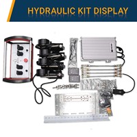 Mando hidráulico , válvula direccional de 4 palancas, kits de control remoto inteligente de radio de grúa de camión