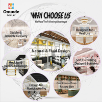 Maßgefertigter Schmuck- und Accessoires-Mall-Kiosk |   Luxus-Schmuck-Verkaufsstand |   LED-Display-Theke & Ladeneinrichtungen