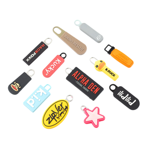 Extracteur de fermeture éclair personnalisé en PVC et silicone souple et durable pour vêtements de mode sacs sacs à dos bagages vêtements pour enfants - Product Image 3