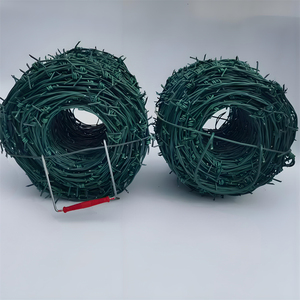 Valla de alambre de púas agrícola de bobina de acero galvanizado de 1,55mm de nuevo diseño al por mayor con seguridad y protección de revestimiento de PVC - Product Image 5