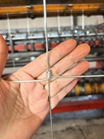 Malla de Alambre de Acero al Carbono Galvanizado Ecológica a Precio de Fábrica para Balcones, Casas, Uso en Granjas de Ovejas/Veallos/Vacas/Ganado y Campos