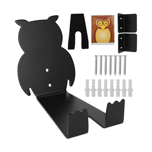 <span class=keywords><strong>Porte</strong></span>-vélo en forme de hibou en acier au carbone - Product Image 1