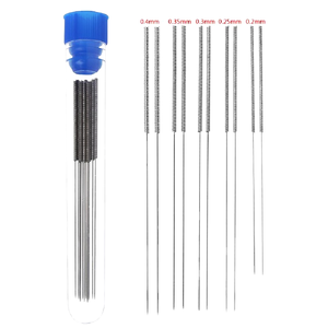One bottle of 10pcs 3D <b>Printer</b> Nozzle Cleaning Needles Kit Stainless Steel Cleaning Tool - Product Image 1