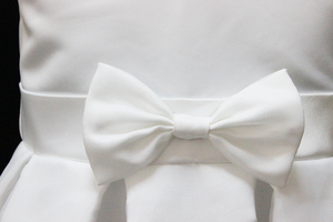 D30691 Tul <span class=keywords><strong>de</strong></span> encaje blanco Vestidos <span class=keywords><strong>de</strong></span> comunión con lazo Faja Cansado Hasta el suelo - Product Image 5