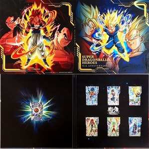 Bandai ซูเปอร์ดราก้อนบอลฮีโร่สุดหรู12th comemora ครบรอบชุดไพ่พร้อมกล่อง