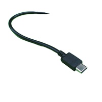 USB 3.1 Typ C bis DC 5,5x2,5mm Verlängerung kabel mit PVC-Mantel und Folien abschirmung für Kameras und Computer