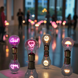 크리 에이 티브 충전식 <span class=keywords><strong>LED</strong></span> 필라멘트 전구 휴대용 휴대용 휴대용 Type-C 충전 장식 전구 조명 홈 침실 - Product Image 5