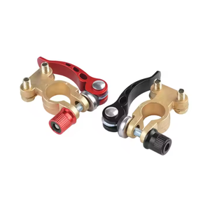 Connecteurs d'arrêt en cuivre à déconnexion rapide borne de poteau de câble en laiton pour camion voiture UTV tracteur Protection de la batterie - Product Image 2