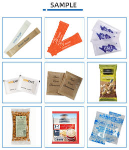 Auto Niet-Geweven Ultrasone Afdichting 1-5G Droogmiddel Granule Verpakkingsmachine + 30-delige Gecombineerde Plastic Zak Verticale Vulmachine - Product Image 3