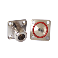 Connecteur coaxial RF de type N femelle N-KFB2 étanche à sertir RG086 RG405 fourni par le fabricant