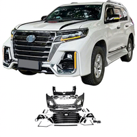 Pour Toyota Prado 10-22, pare-chocs avant et arrière, calandre, kit carrosserie Prado, mise à niveau ancienne vers nouvelle, phare, feu arrière, spoiler de pare-chocs