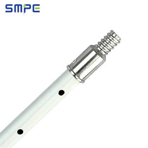 2025 nouveau poteau <span class=keywords><strong>télescopique</strong></span> de nettoyage à ressort en fibre de verre et en alliage d'aluminium personnalisé poteau d'extension rétractable léger - Product Image 4