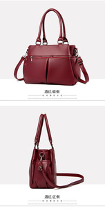 Sacs à main de luxe pour femmes, sacs à bandoulière en cuir PU tendance, grands sacs fourre-tout vintage pour dames - Product Image 4