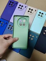 Pour Redmi A5 4G POCO C71 étui en Silicone liquide caoutchouc uni étui de protection en TPU couverture de téléphone pour Xiaomi Redmi Note 14 Pro Plus